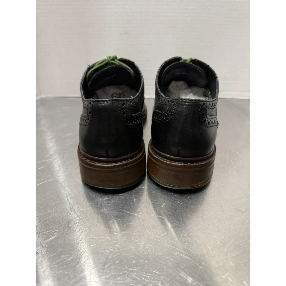 Cole Haan Colton Wingtip Oxford Dress Shoes Black Leather Men's US 9M EU 42